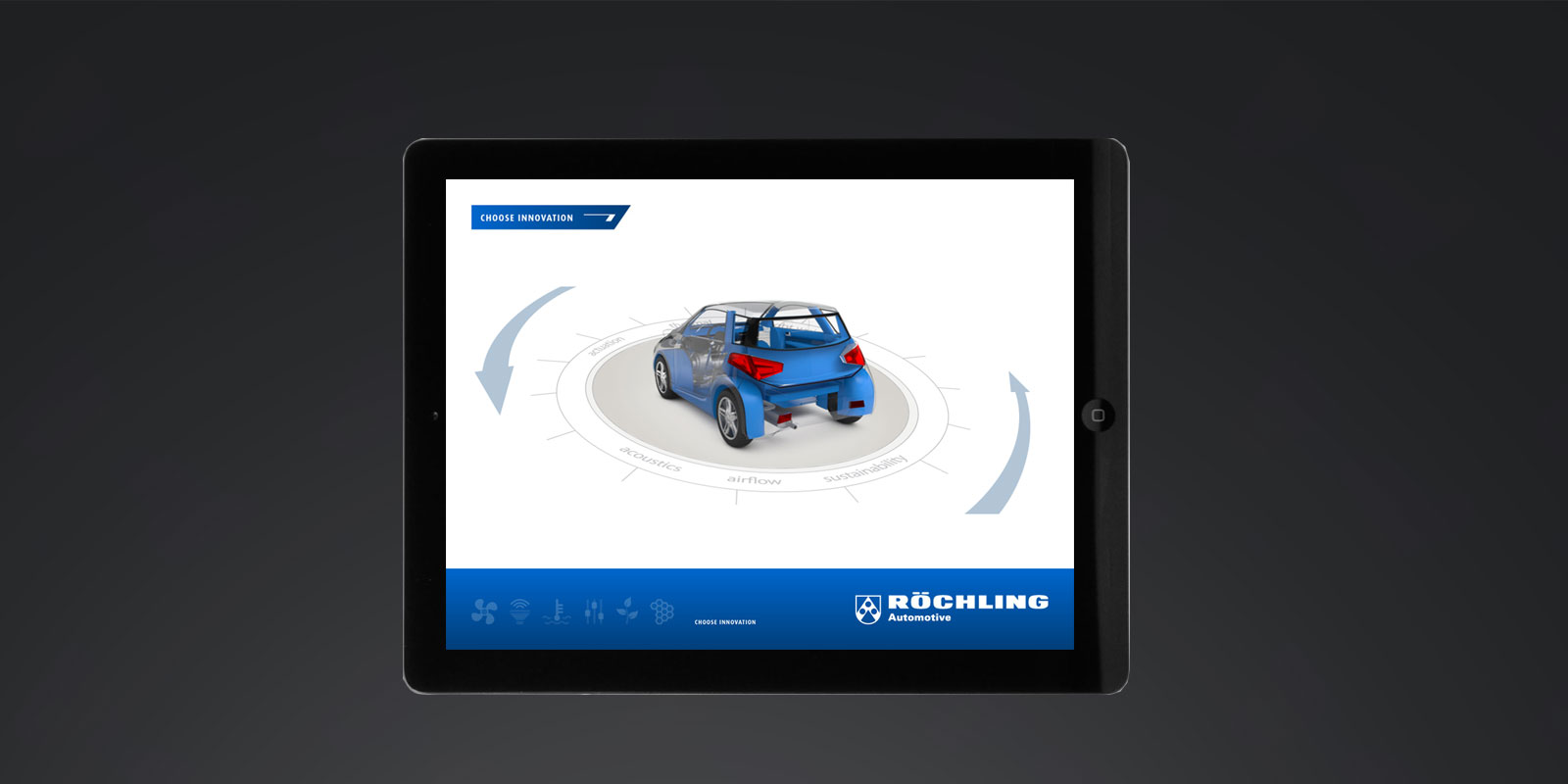 Vertriebs-App Röchling Automotive-Gruppe